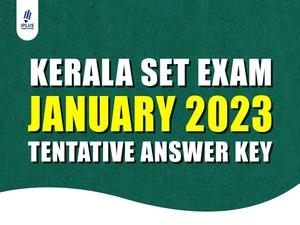 Kerala SET Exam January 2023 Tentative Answer Key