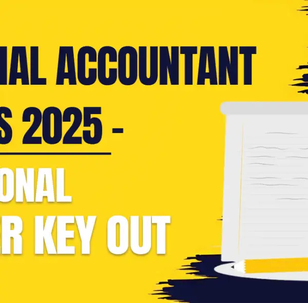 Divisional Accountant Prelims 2025 – Provisional Answer Key Out.